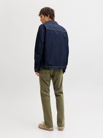 JACK & JONES regular Bukser 'JPSTClark Finn' i grøn