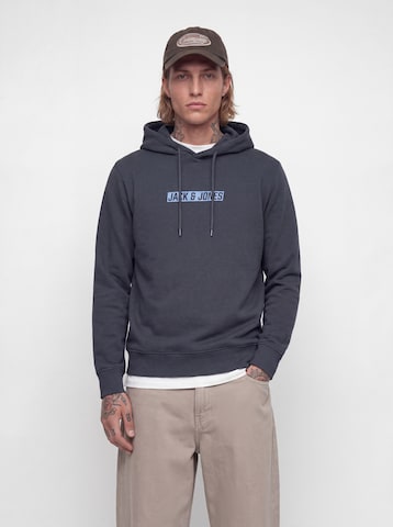 JACK & JONES Sweatshirt 'JJMUNK' in Blue