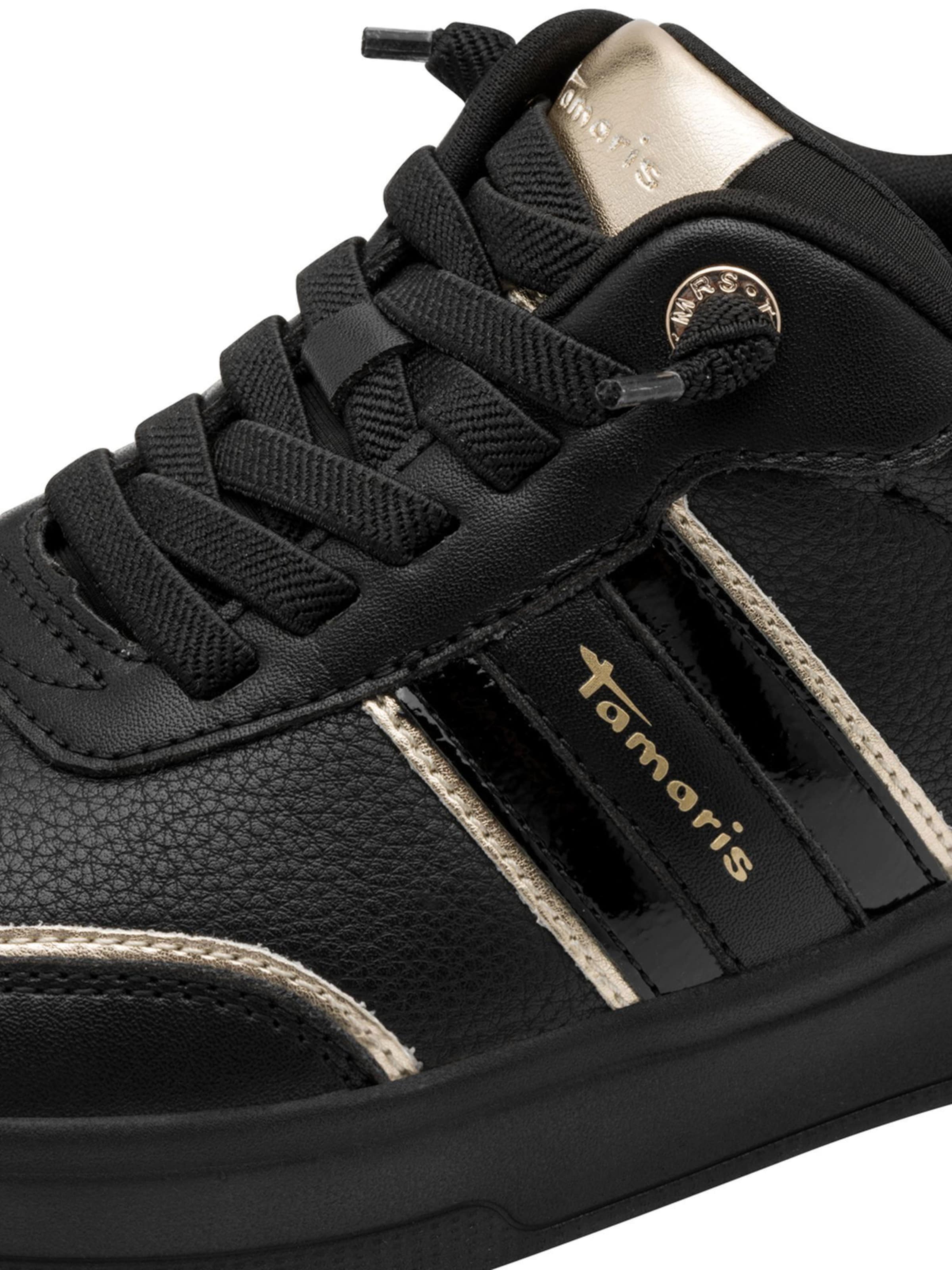 Baskets basses Tamaris en noir