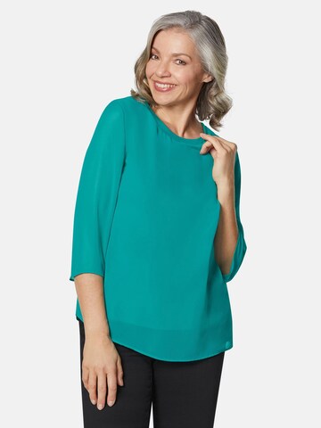 Goldner Blouse in Blauw: voorkant