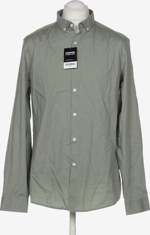 Asos Button Up Shirt in XL in Green: front