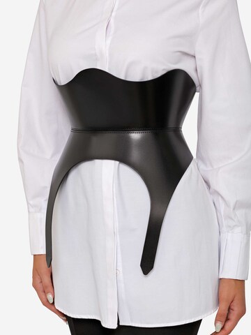 Haute Cuir Gürtel 'Medusa'‌‌‌ in Schwarz