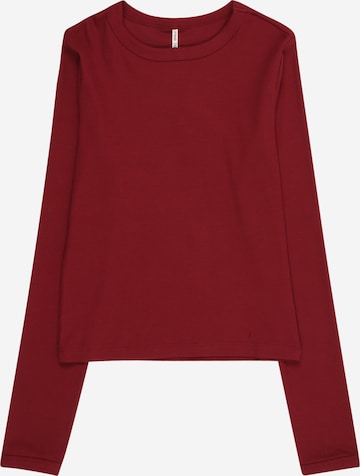 raudona ONLY GIRLS Marškinėliai 'KOGBINA': priekis