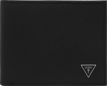 GUESS Wallet 'CERTOSA' in Black: front