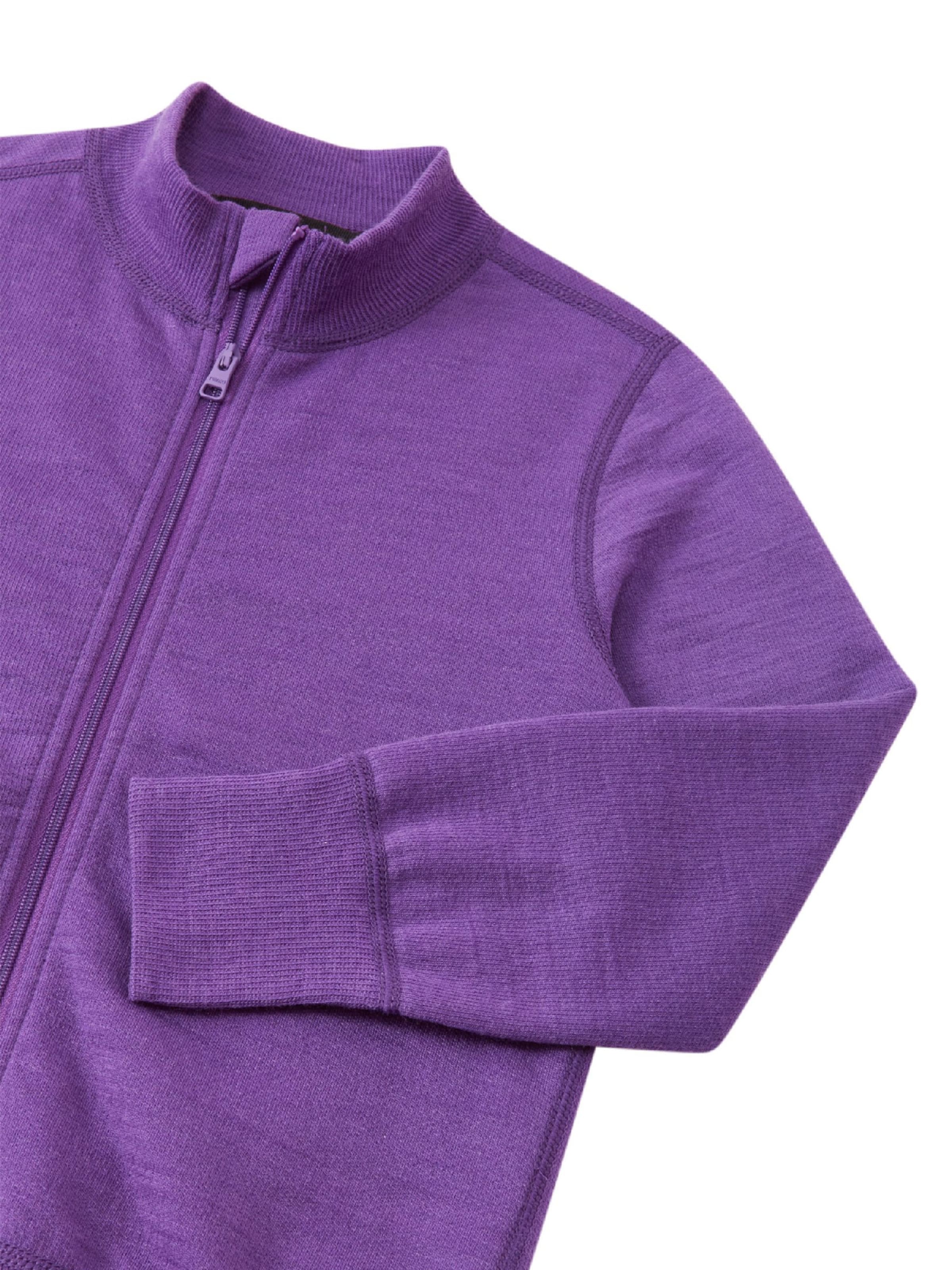 Reima Gebreid vest ' Mahin ' in Lila: voorkant