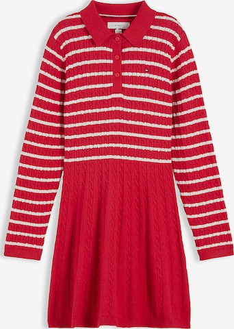 Robe TOMMY HILFIGER en rouge : devant