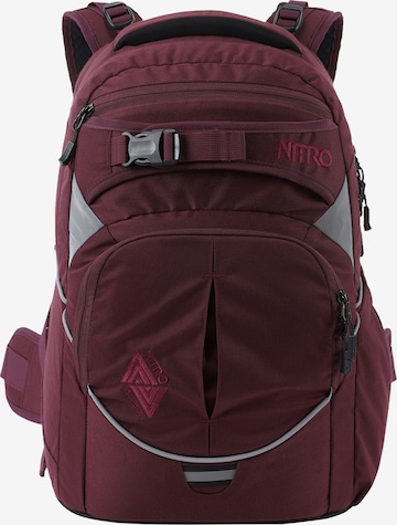 NitroBags Backpack 'Superhero' in Red: front