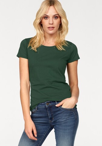 FRUIT OF THE LOOM Shirt in Green