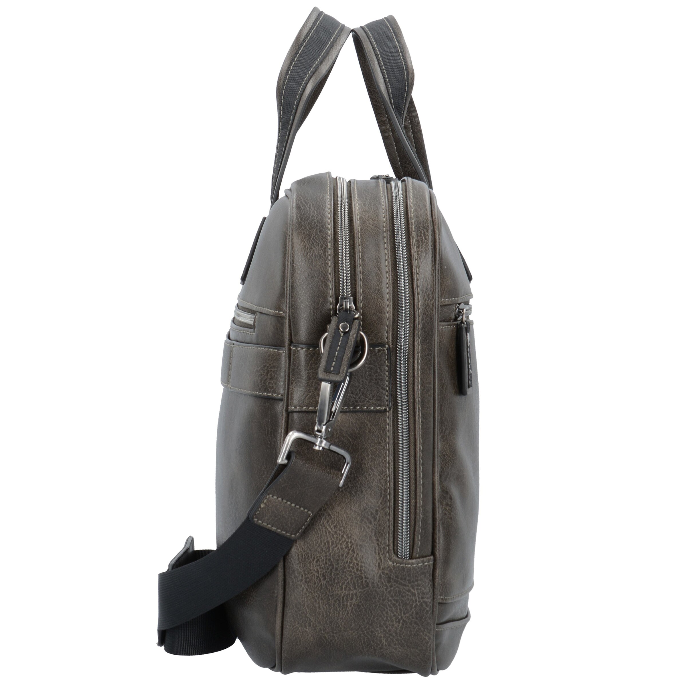 Picard Aktentasche 'Breakers' in Grau