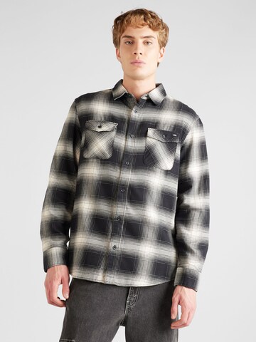 VANS Regular Fit Hemd 'MONTEREY' in Schwarz: Vorderseite
