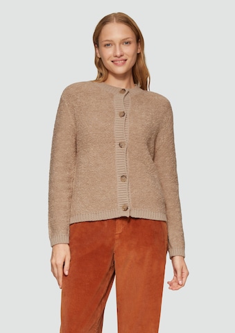 Cardigan s.Oliver en marron : devant
