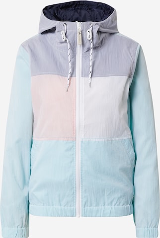 Iriedaily Between-Season Jacket in Blue: front