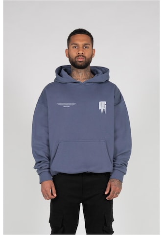 Sweat-shirt MJ Gonzales en bleu : devant