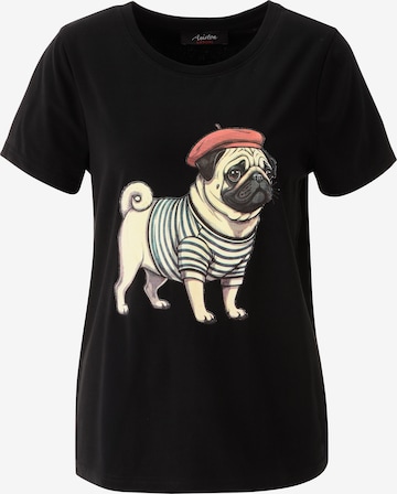 Aniston CASUAL Shirt in Black: front