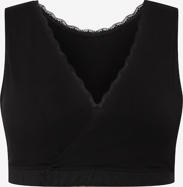 Ulla Popken BH in Zwart: voorkant