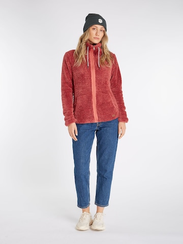 PROTEST Fleecejacke 'RIRI' in Rot