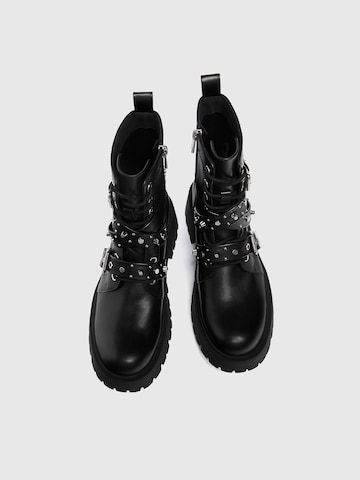 Pull&Bear Ankle Boots in Schwarz