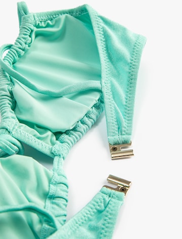 Koton T-Shirt Bikinitop in Grün