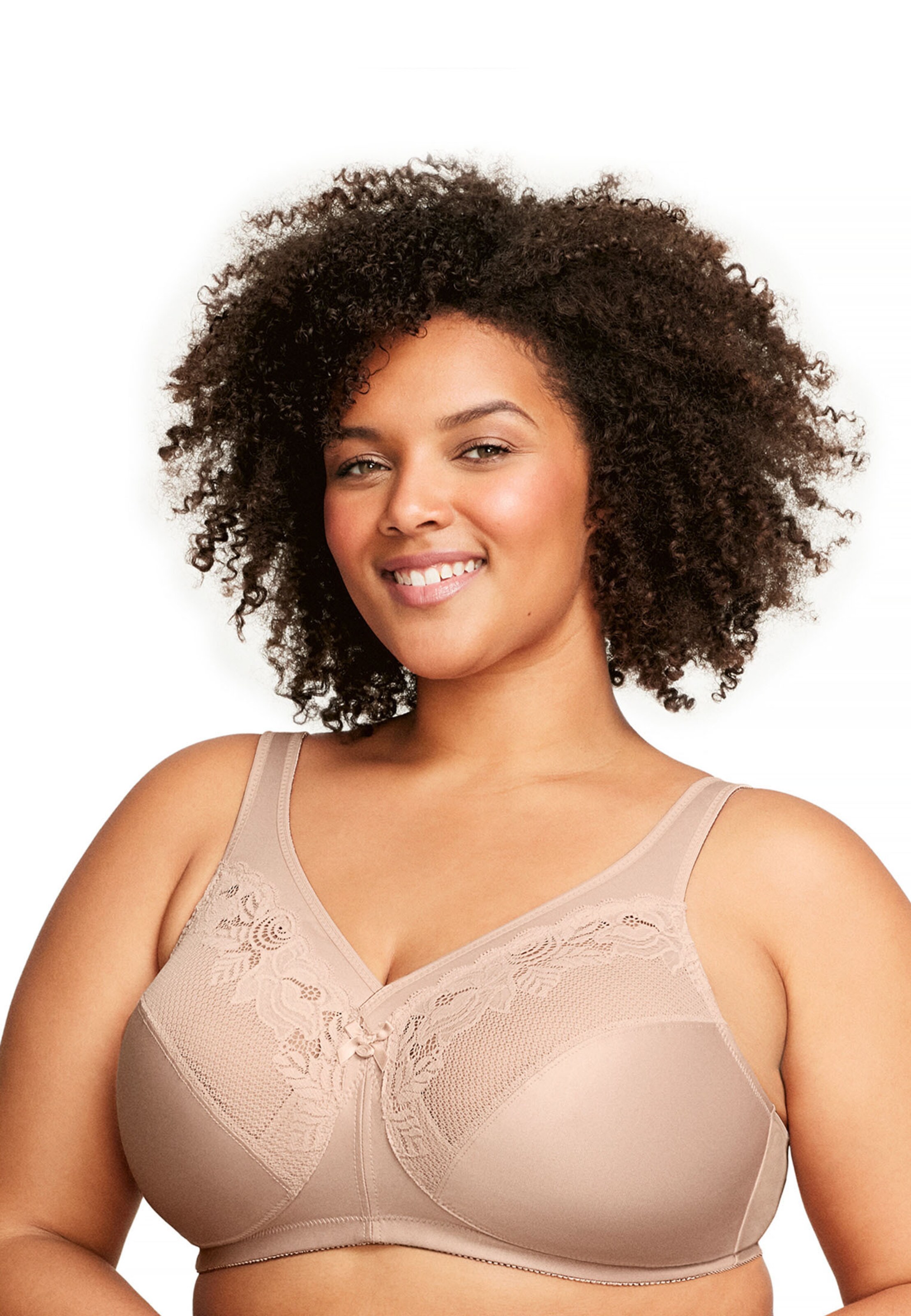 GLAMORISE Minimiser Minimizer 'MagicLift-Aktiv' in Beige: front