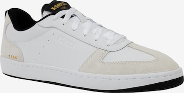 Sneaker bassa 'Court Varsity' di K-SWISS in bianco: frontale