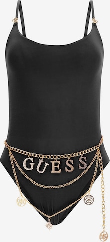 GUESS Swimsuit in Black: front