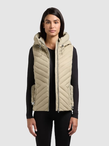 Gilet 'Demie' di khujo in verde