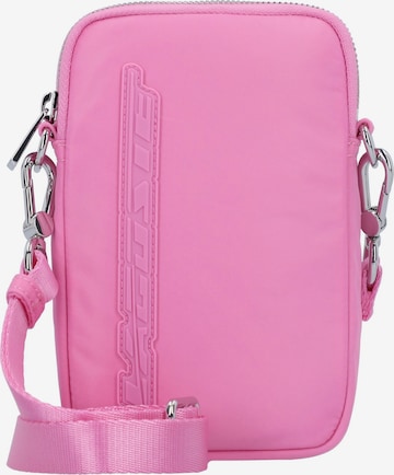 LACOSTE Crossbody Bag in Pink: front
