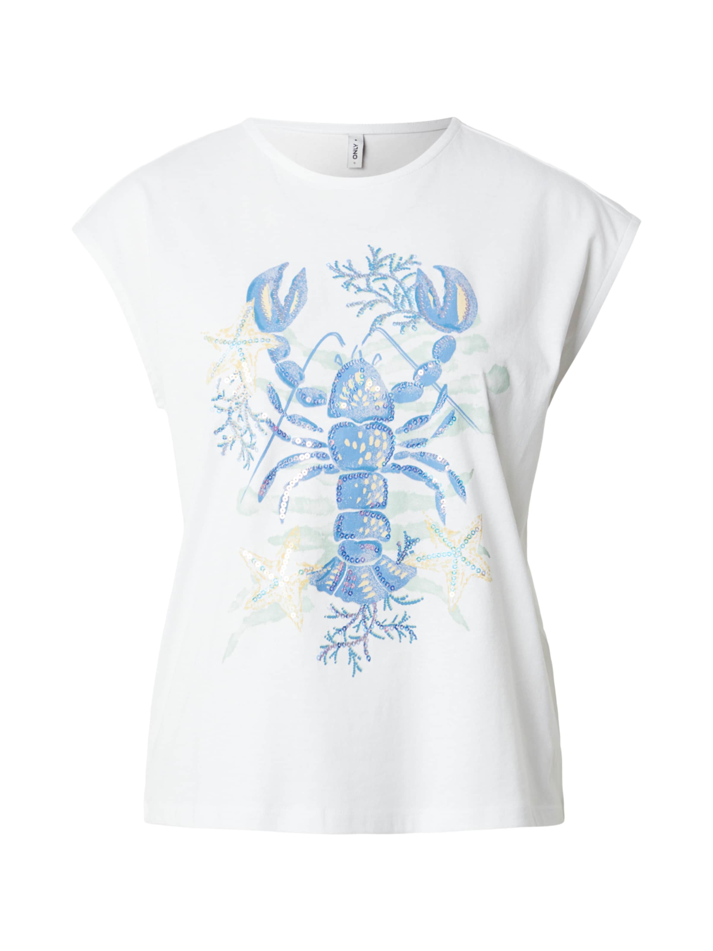 ONLY Póló 'ONLELA' - fehér: elől