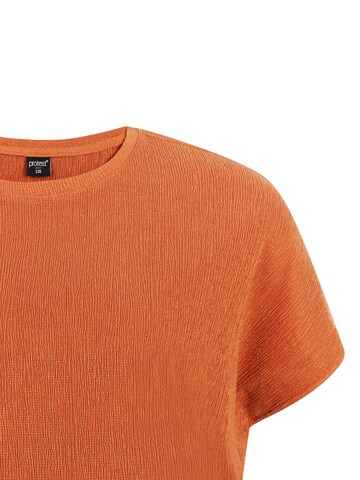 PROTEST Shirt 'PRTLouas'‌‌‌‌‌‌ in Braun