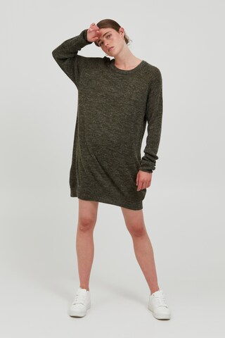ICHI Knit dress 'NOVO DR4' in Green