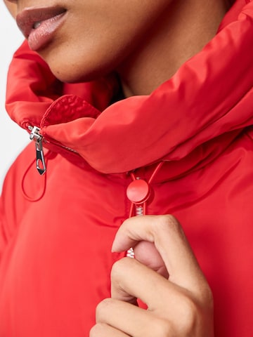 PIECES Winter Jacket 'PCJOLIE' in Red