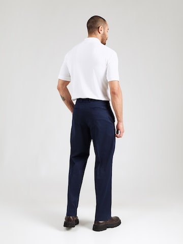 zils SELECTED HOMME Vaļīgs piegriezums Klasiskas bikses 'SLHZ220': no aizmugures