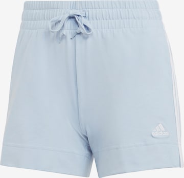 ADIDAS SPORTSWEAR Regular Sportshorts 'Essentials' in Blau: predná strana