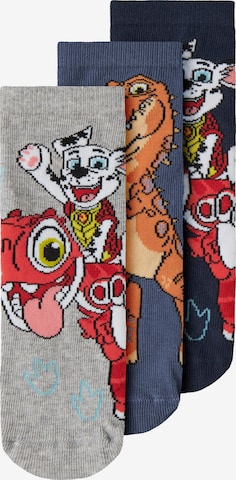 NAME IT Sukat 'NMMJannick Paw' värissä sininen: etupuoli