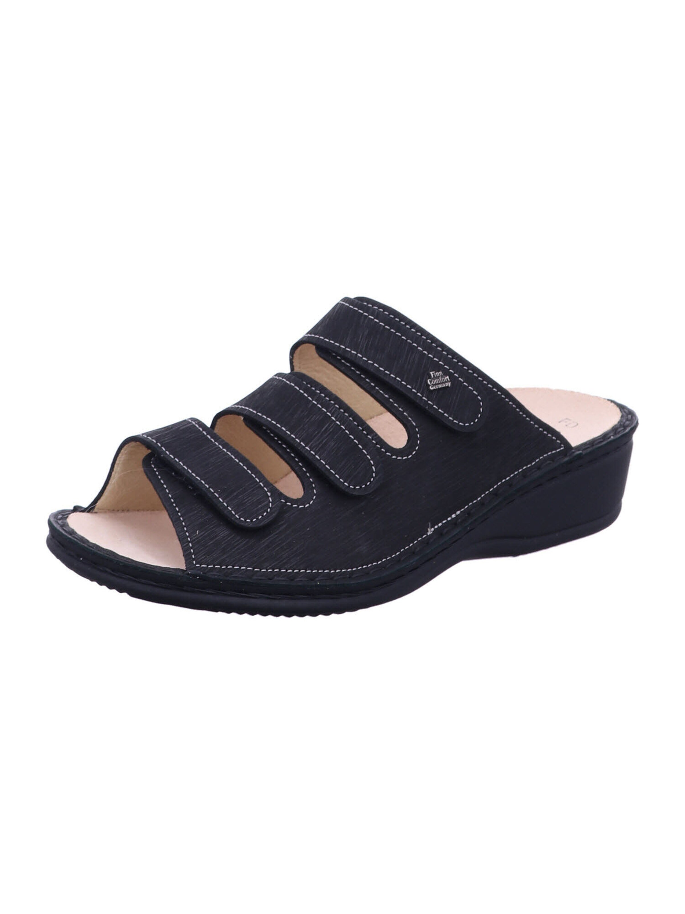 Finn Comfort Mules 'Pisa' in Blue: front