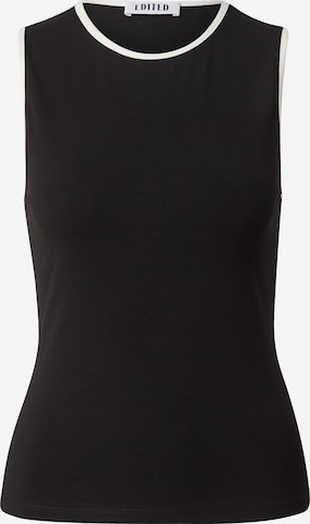 Top 'Fiona' di EDITED in nero: frontale