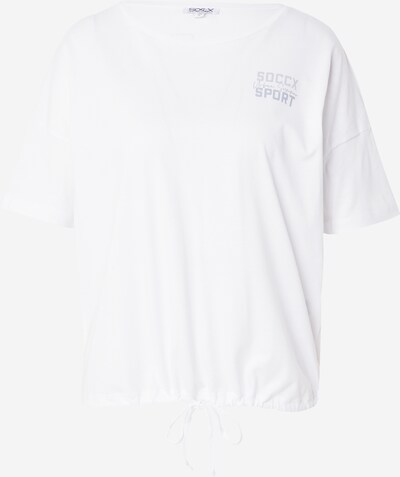 Soccx Camiseta en gris / blanco lana, Vista del producto