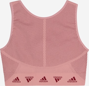 ADIDAS PERFORMANCE Sports Top in Purple: front