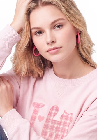 MYMO Sweatshirt in Roze