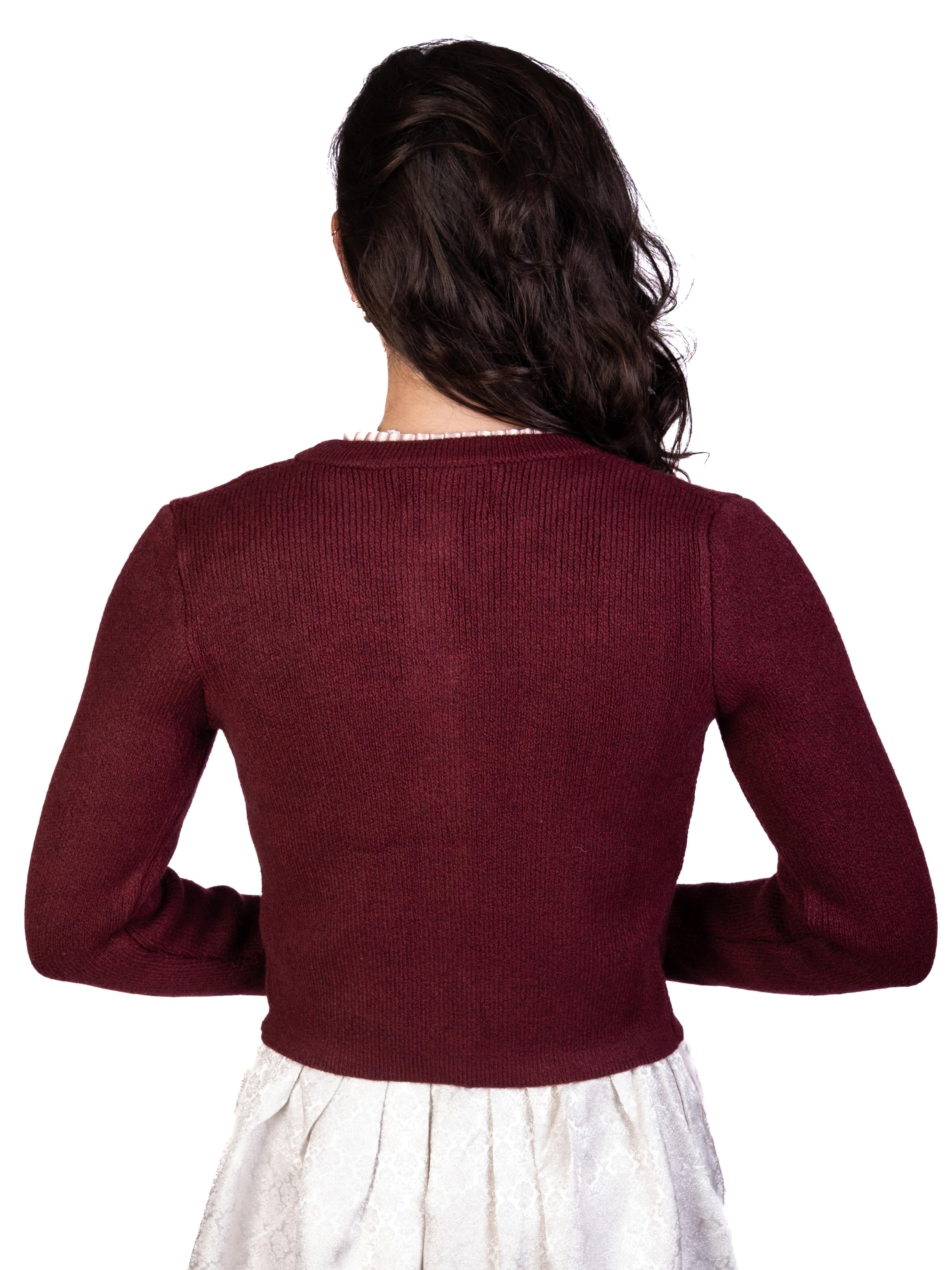 Trachtl Strickjanker‌‌‌‌‌‌‌ in Rot