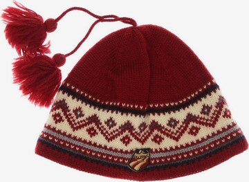 Dale of Norway Hat & Cap in One size in Red: front