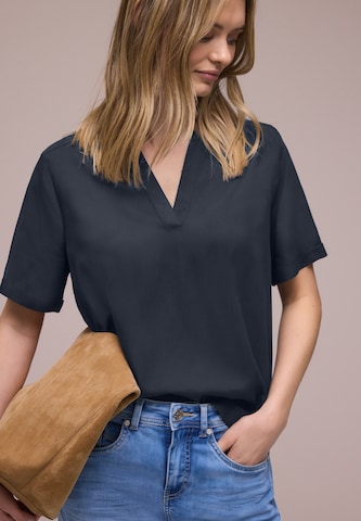 STREET ONE Bluse in Blau: Vorderseite
