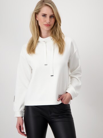 monari Sweatshirt in Wit: voorkant