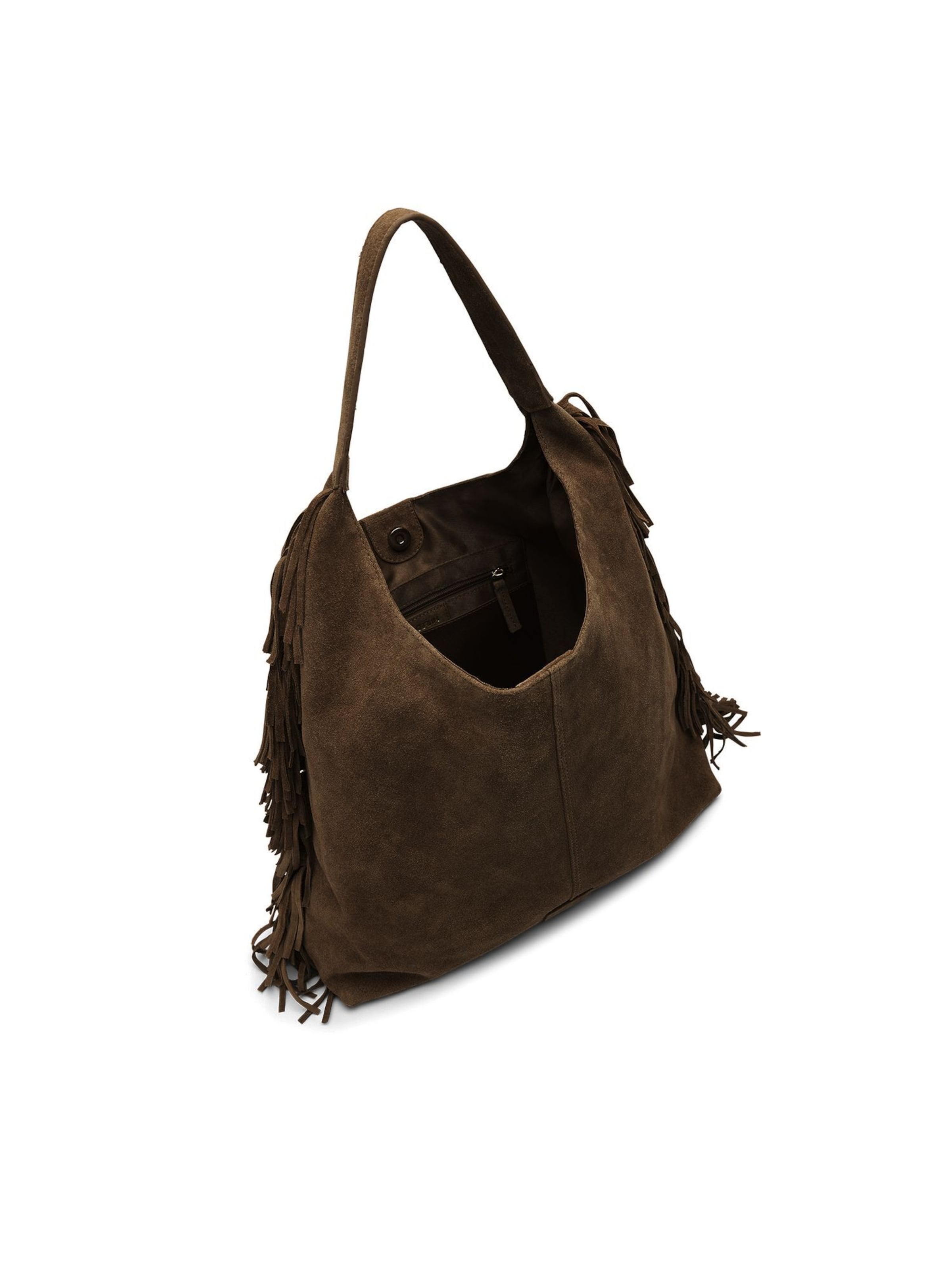 MANFIELD Schoudertas in Bruin