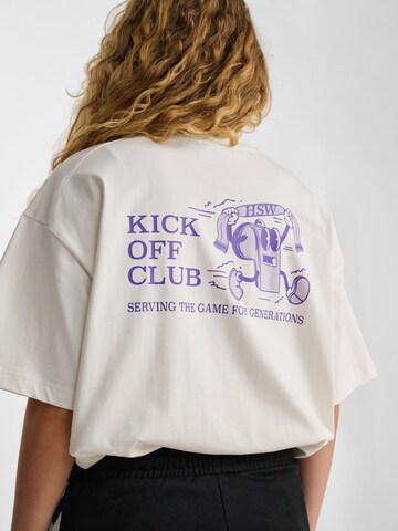 T-Shirt Hummel en blanc
