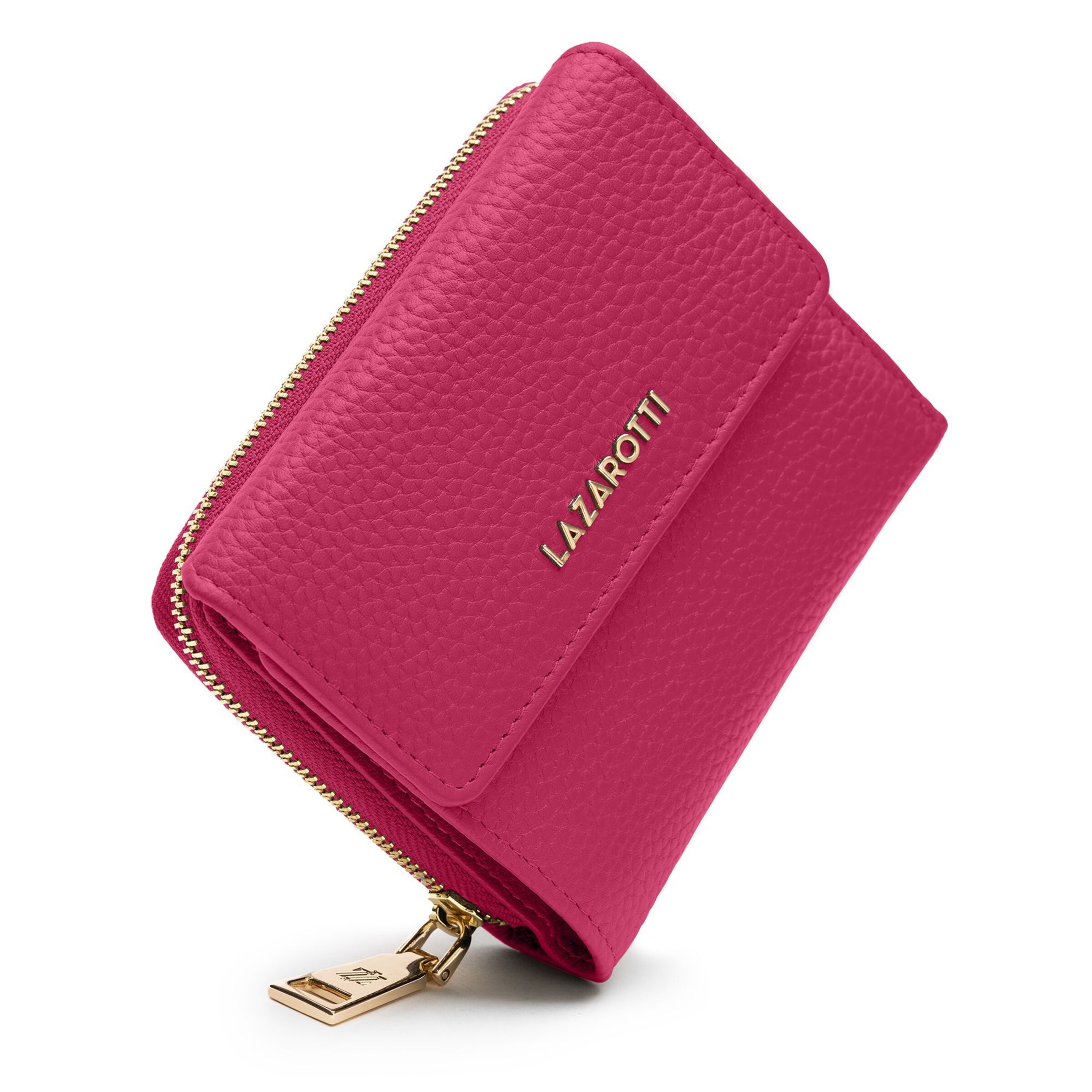 Portamonete 'Bologna' di Lazarotti in rosa