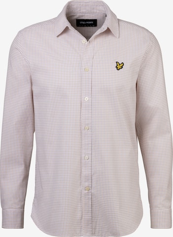 Lyle & Scott Regular Fit Businesshemd in Pink: predná strana