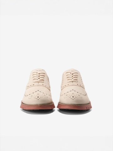 Cole Haan Schnürschuh 'ZG RMSTD WING ULINED' in Weiß