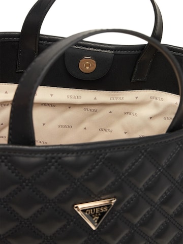 GUESS Handtas 'Giully Ii Large 2 In 1 Tote' in Zwart