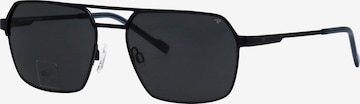 TITANFLEX Sunglasses in Black: front